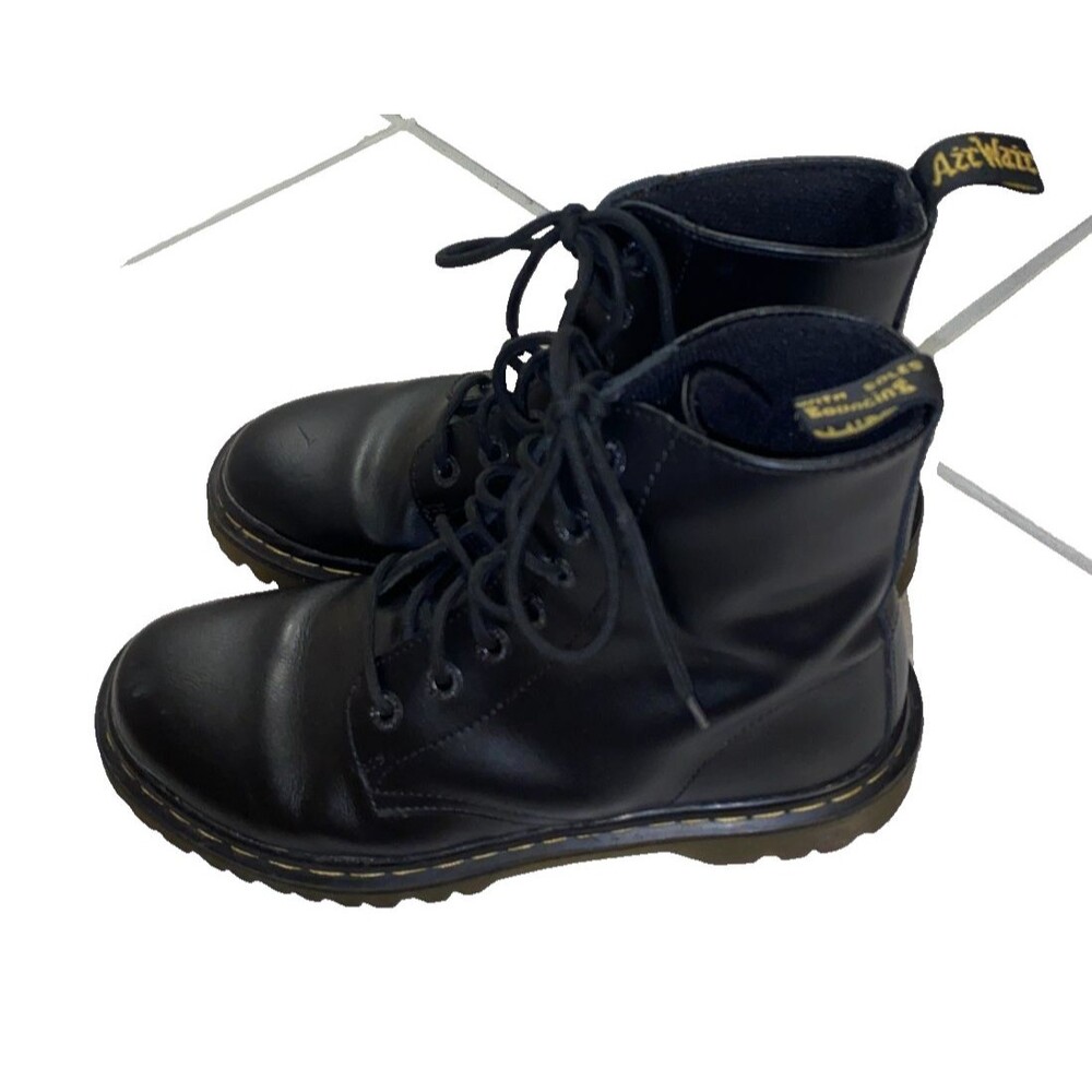 Dr. Doc Martens Luana Black Womens 8 US 6 UK Combat Boots